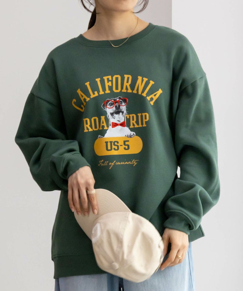 アニマルフォトプリントトレーナー メンズ商品画像-3