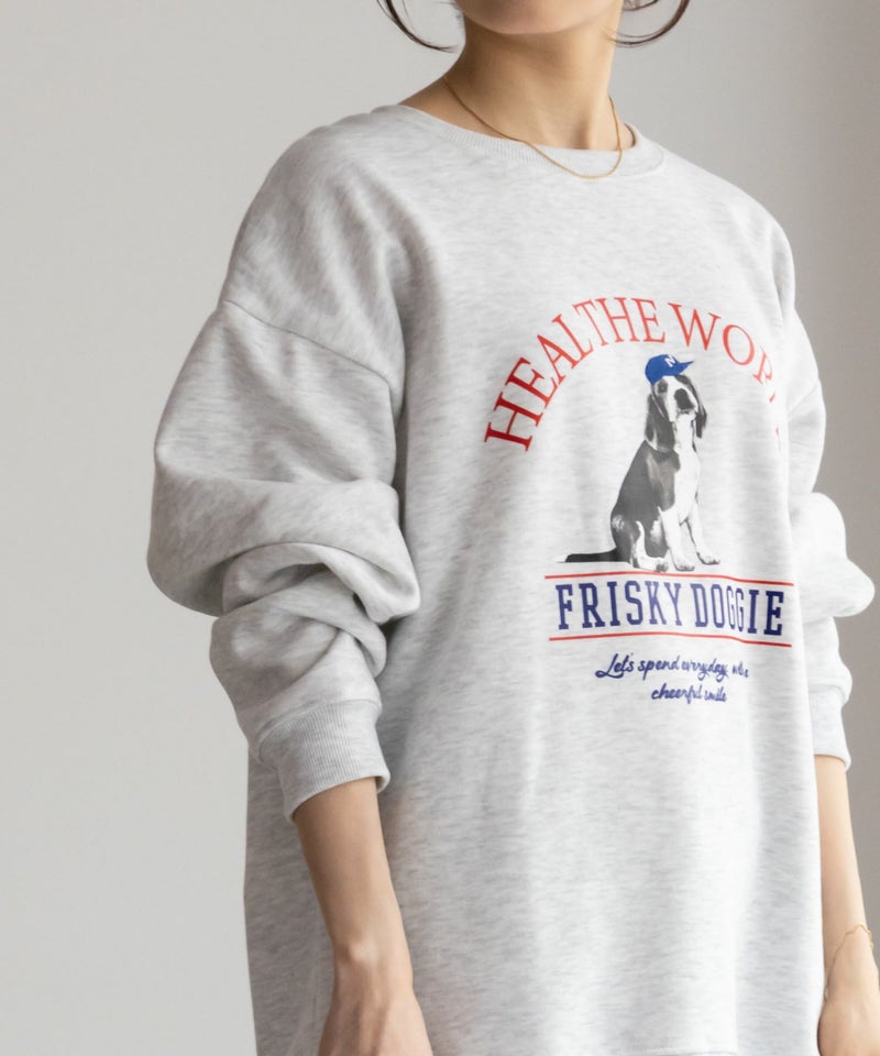 アニマルフォトプリントトレーナー メンズ商品画像-13