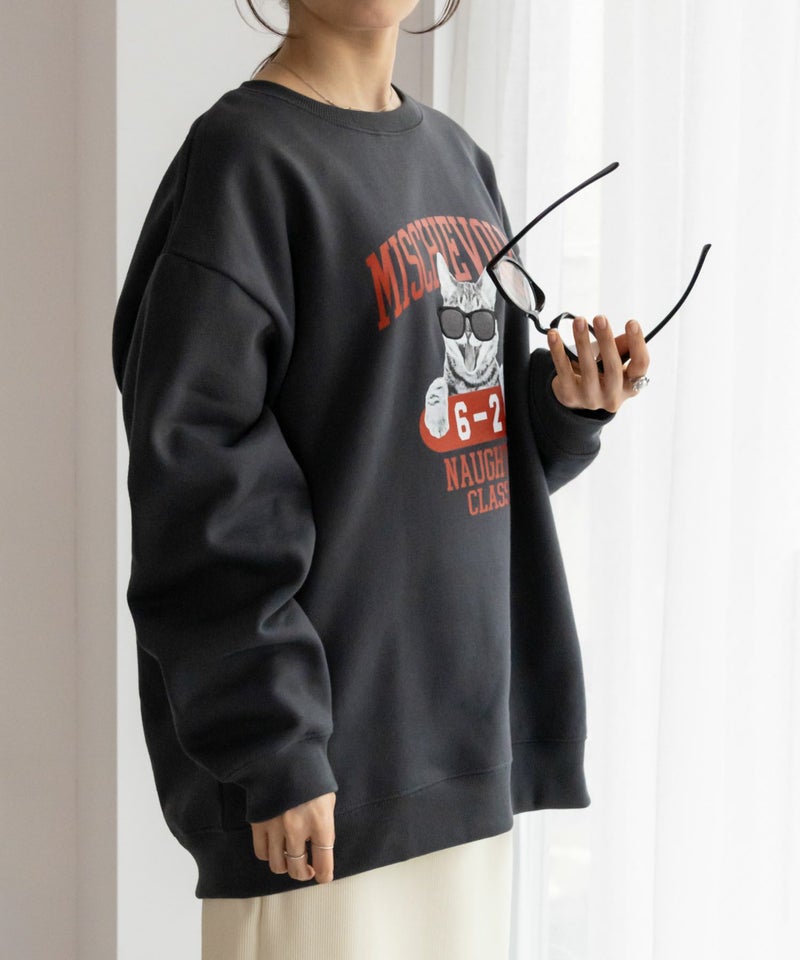 アニマルフォトプリントトレーナー メンズ商品画像-15