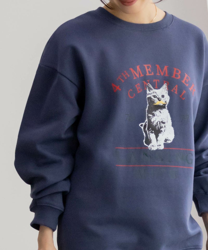 アニマルフォトプリントトレーナー メンズ商品画像-19