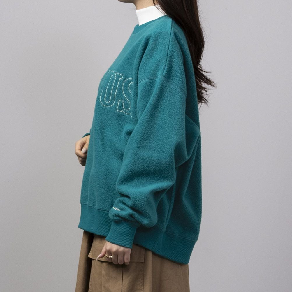 DISCUS シープボア刺繍トレーナー レディース