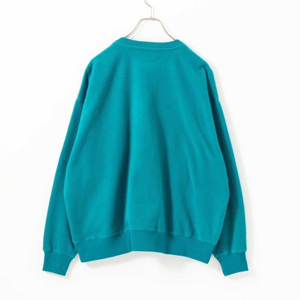 DISCUS シープボア刺繍トレーナー レディース