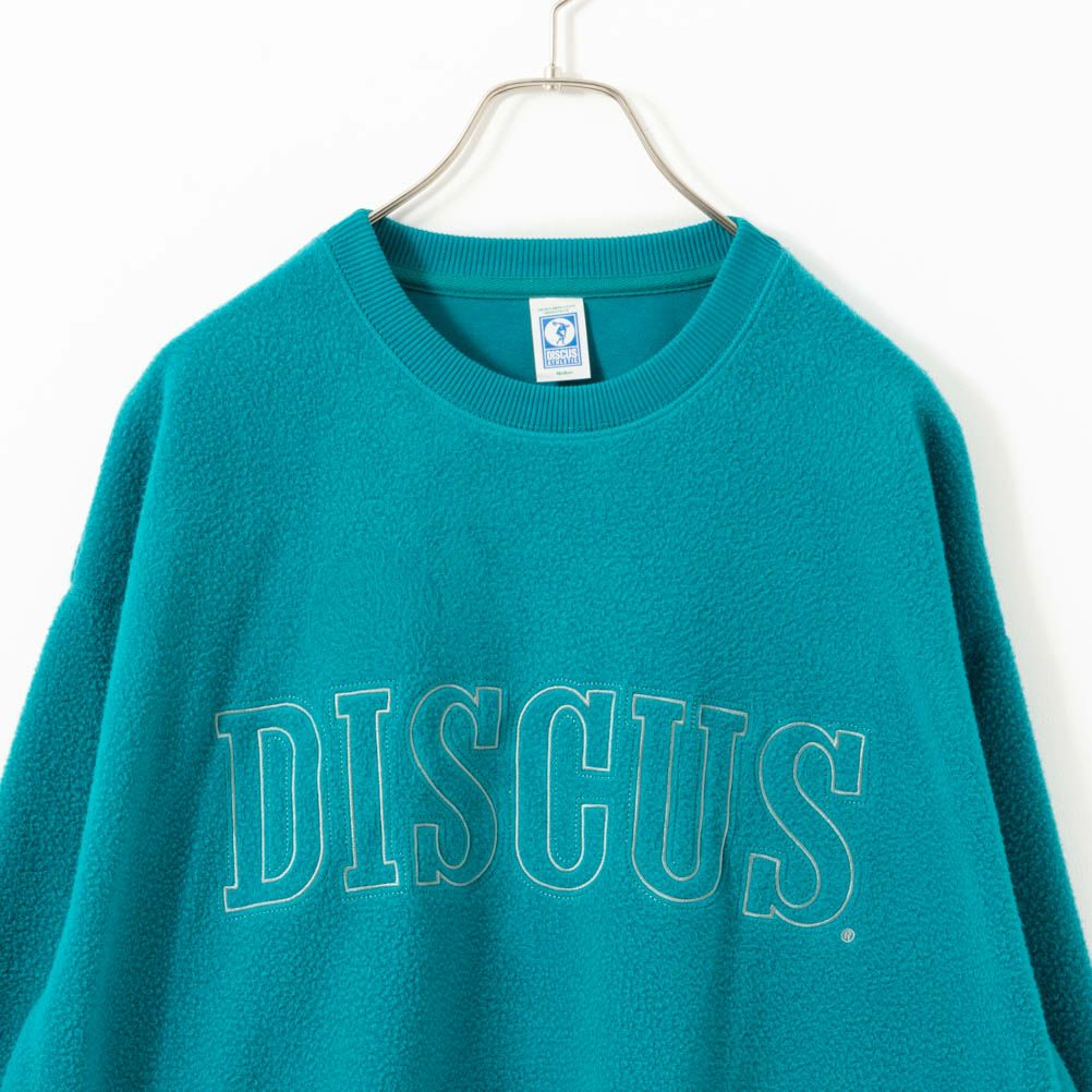DISCUS シープボア刺繍トレーナー レディース