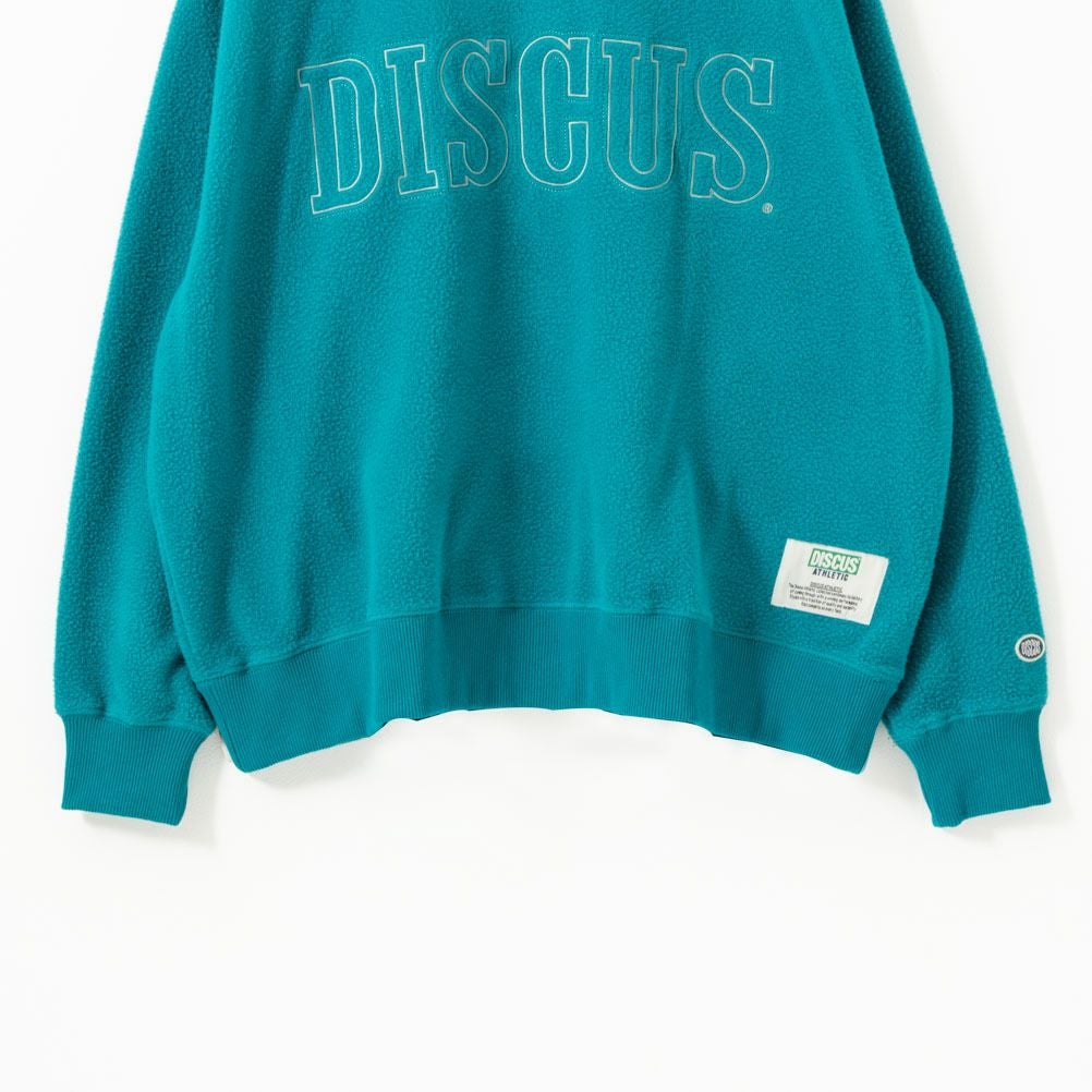 DISCUS シープボア刺繍トレーナー レディース