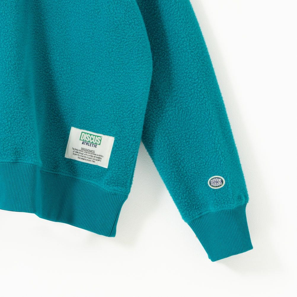 DISCUS シープボア刺繍トレーナー レディース