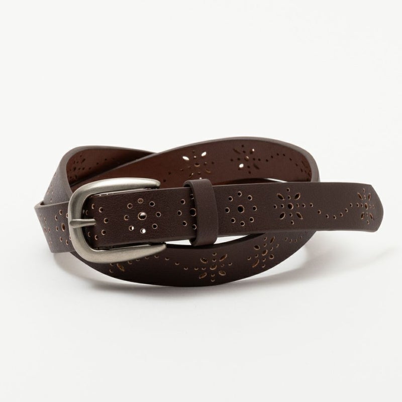 C17  25mm幅パンチングベルト レディース商品画像-2