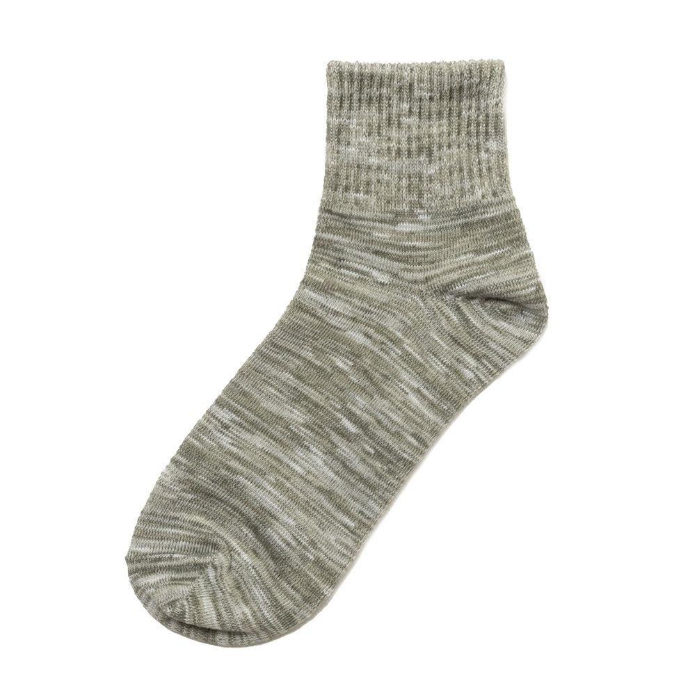 NAVY クォーターソックス スラブミックス メンズ