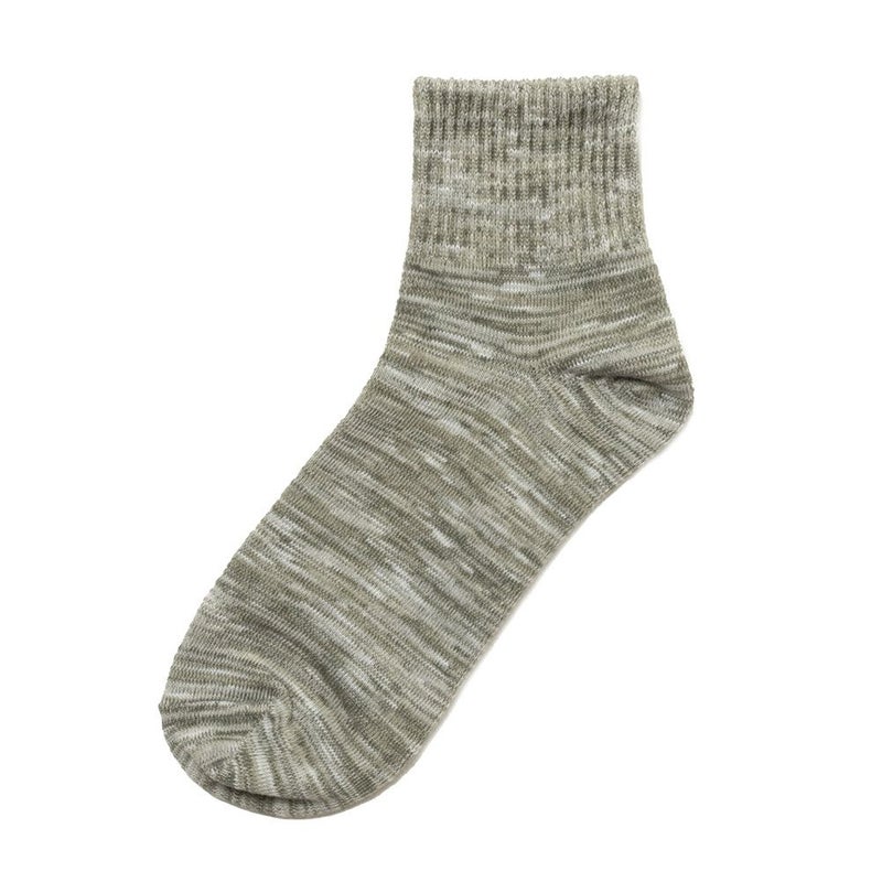 NAVY  クォーターソックス スラブミックス メンズ商品画像-1