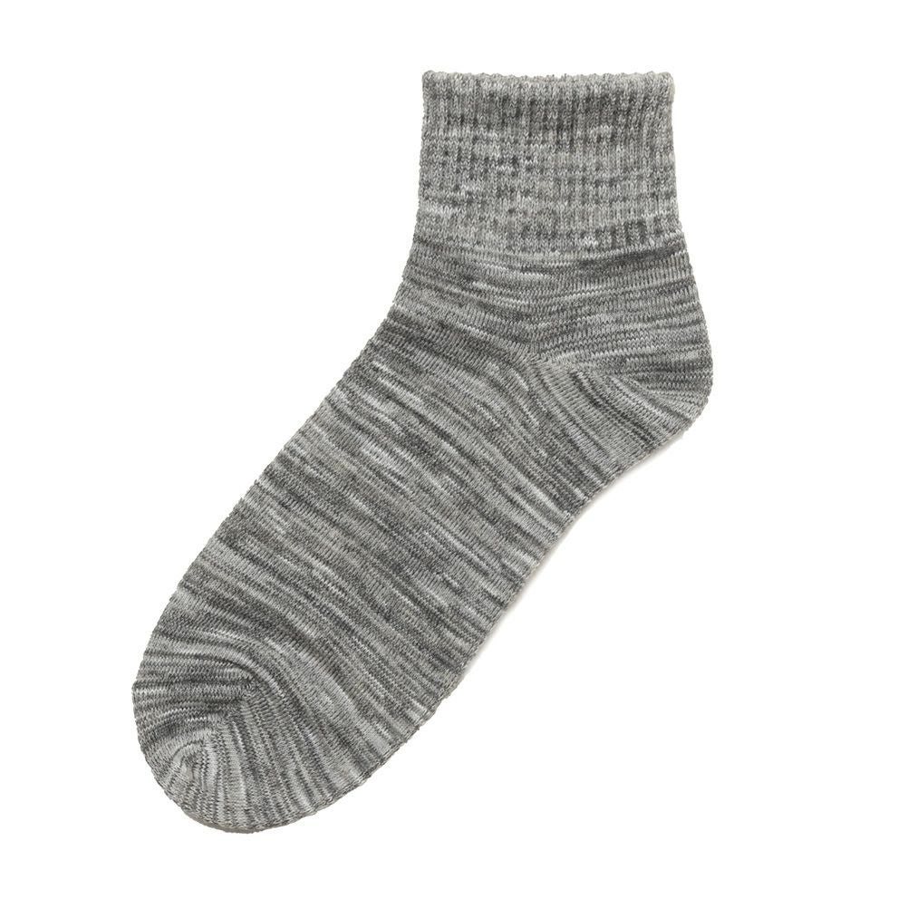 NAVY クォーターソックス スラブミックス メンズ