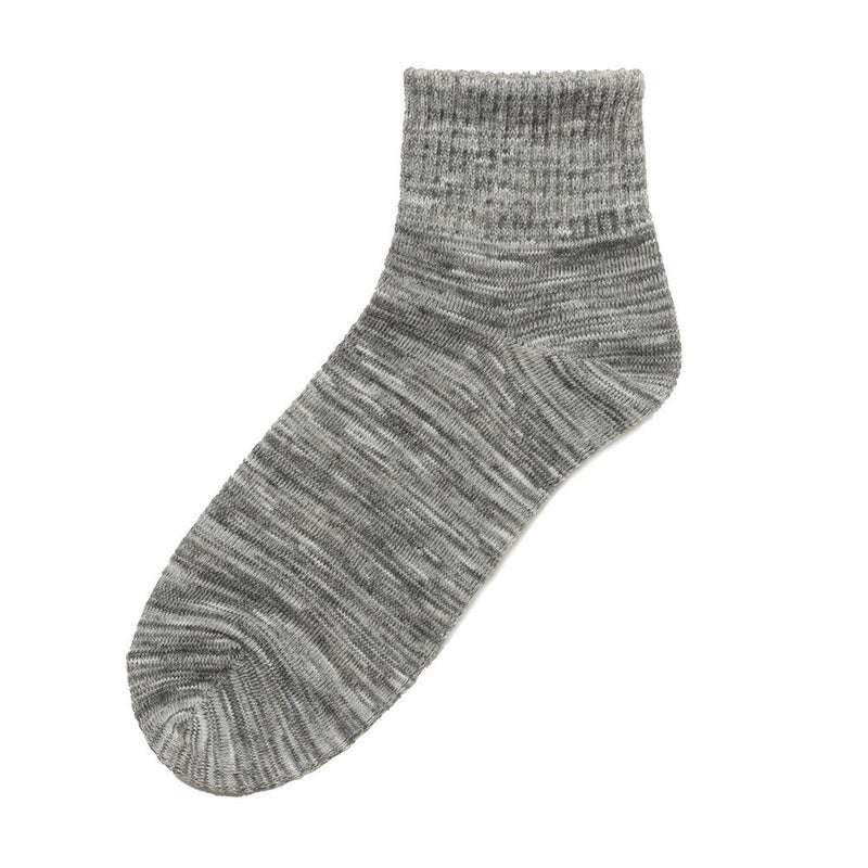 NAVY  クォーターソックス スラブミックス メンズ商品画像-2