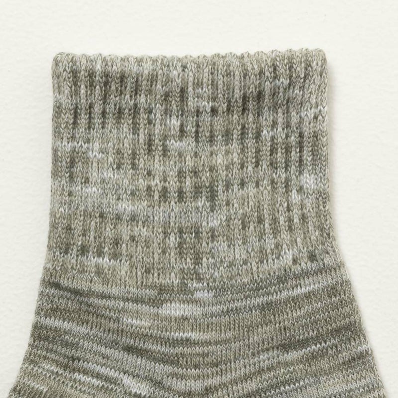 NAVY クォーターソックス スラブミックス メンズ商品画像-5