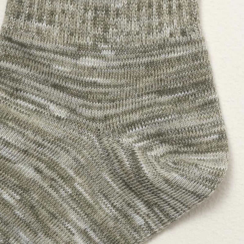 NAVY クォーターソックス スラブミックス メンズ商品画像-6