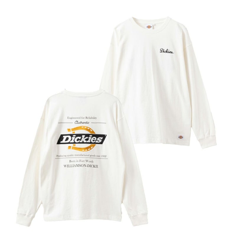 Dickies バックロゴ刺繍長袖Tシャツ メンズ商品画像-2