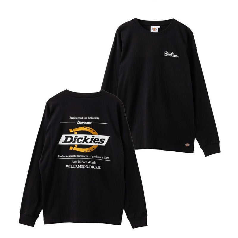 Dickies バックロゴ刺繍長袖Tシャツ メンズ商品画像-3