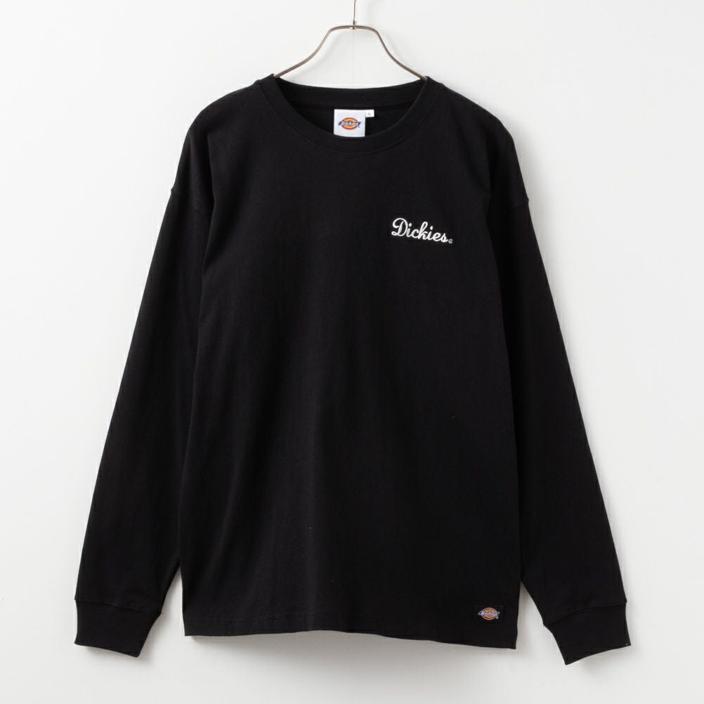 Dickies バックロゴ刺繍長袖Tシャツ メンズ
