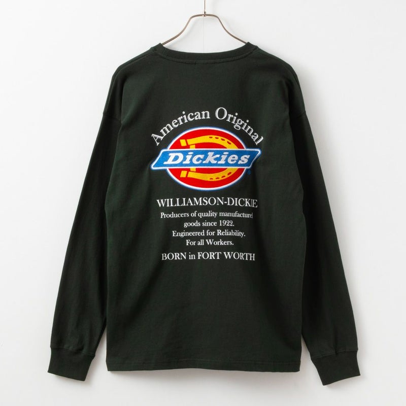 Dickies バックロゴ刺繍長袖Tシャツ メンズ商品画像-12
