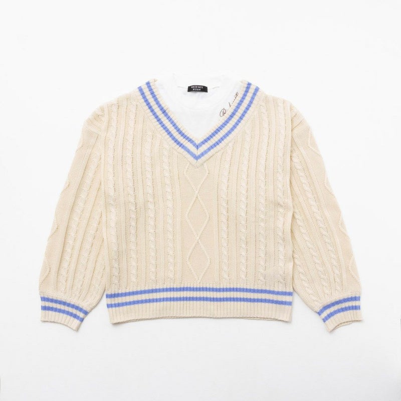 RICH MIX レイヤード風フェイクニット キッズ商品画像-2