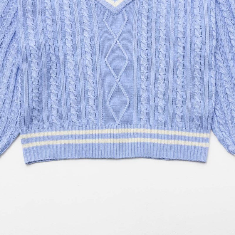 RICH MIX レイヤード風フェイクニット キッズ商品画像-6