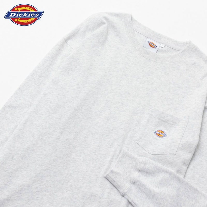 Dickies 無地ポケット長袖Tシャツ メンズ商品画像-1