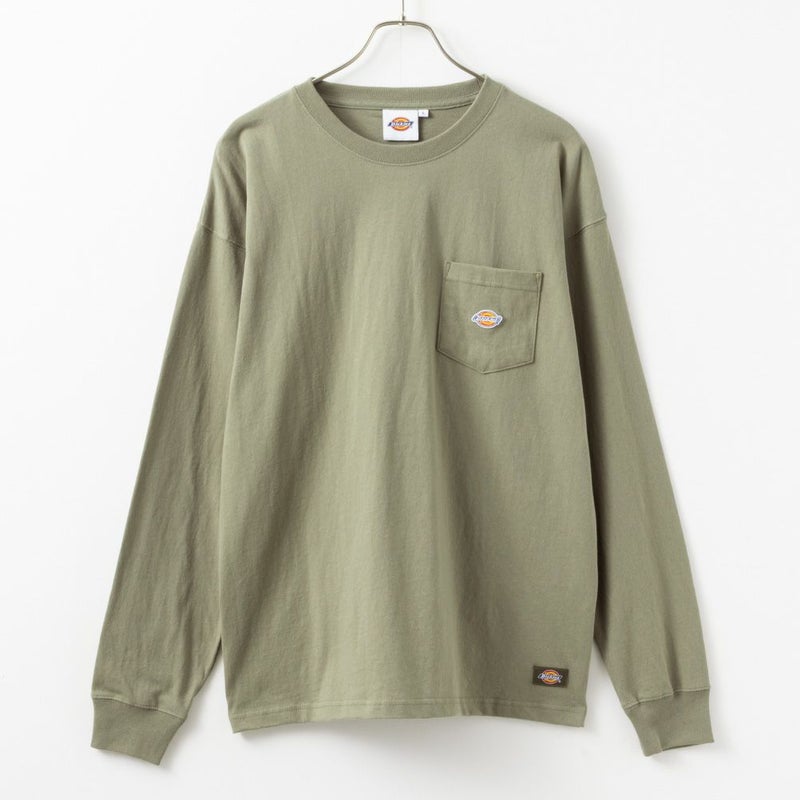 Dickies 無地ポケット長袖Tシャツ メンズ商品画像-8