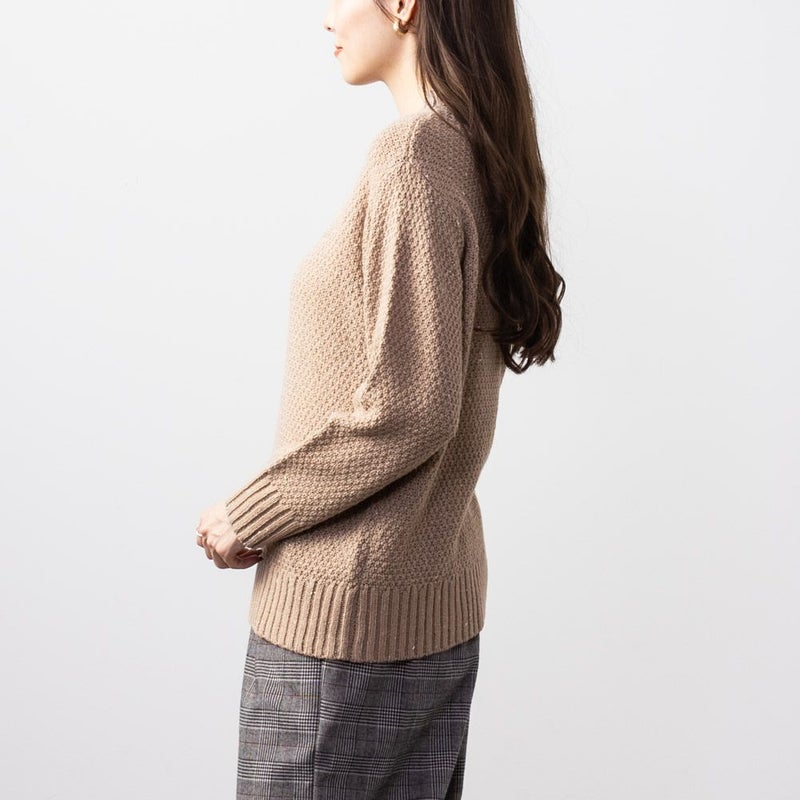 NAVY ネップモックニット レディース商品画像-5