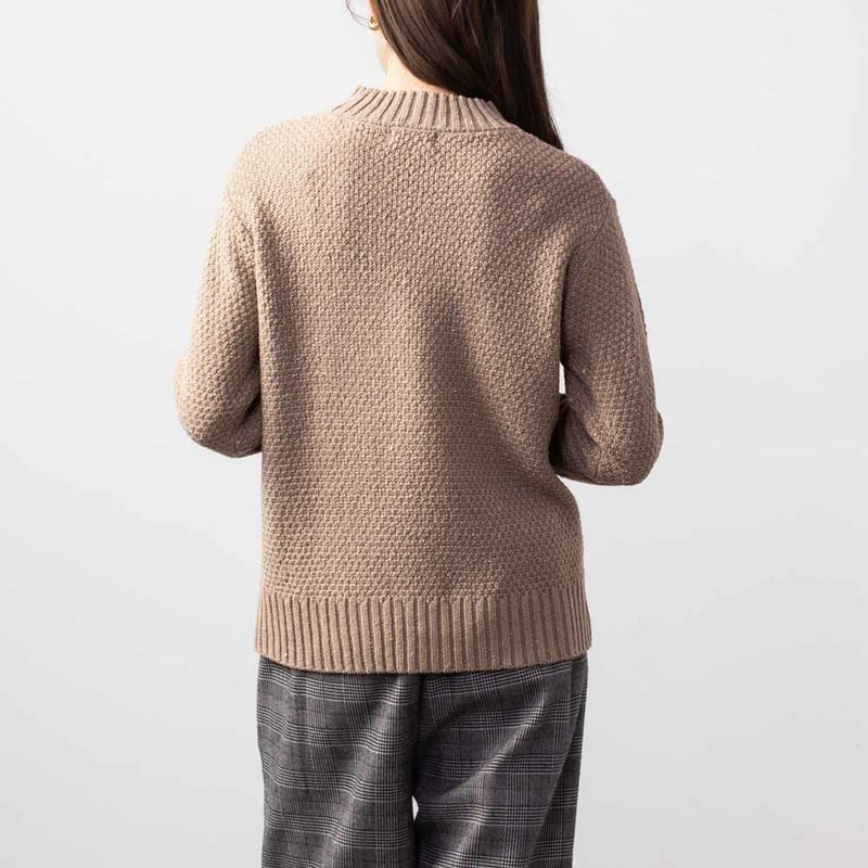 NAVY ネップモックニット レディース商品画像-6