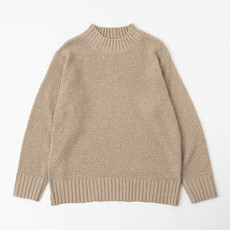 NAVY ネップモックニット レディース商品画像-9