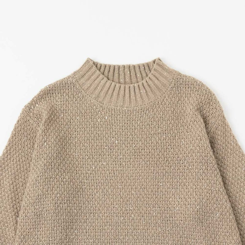 NAVY ネップモックニット レディース商品画像-13