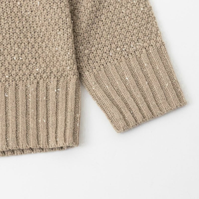 [期間限定knit]NAVY  ネップモックニット レディース商品画像-14