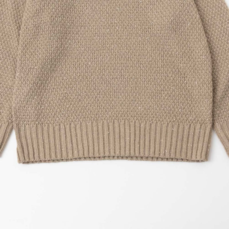 [期間限定knit]NAVY  ネップモックニット レディース商品画像-15