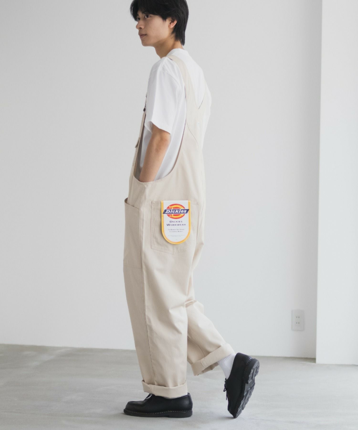Dickies ジップオーバーオール メンズ