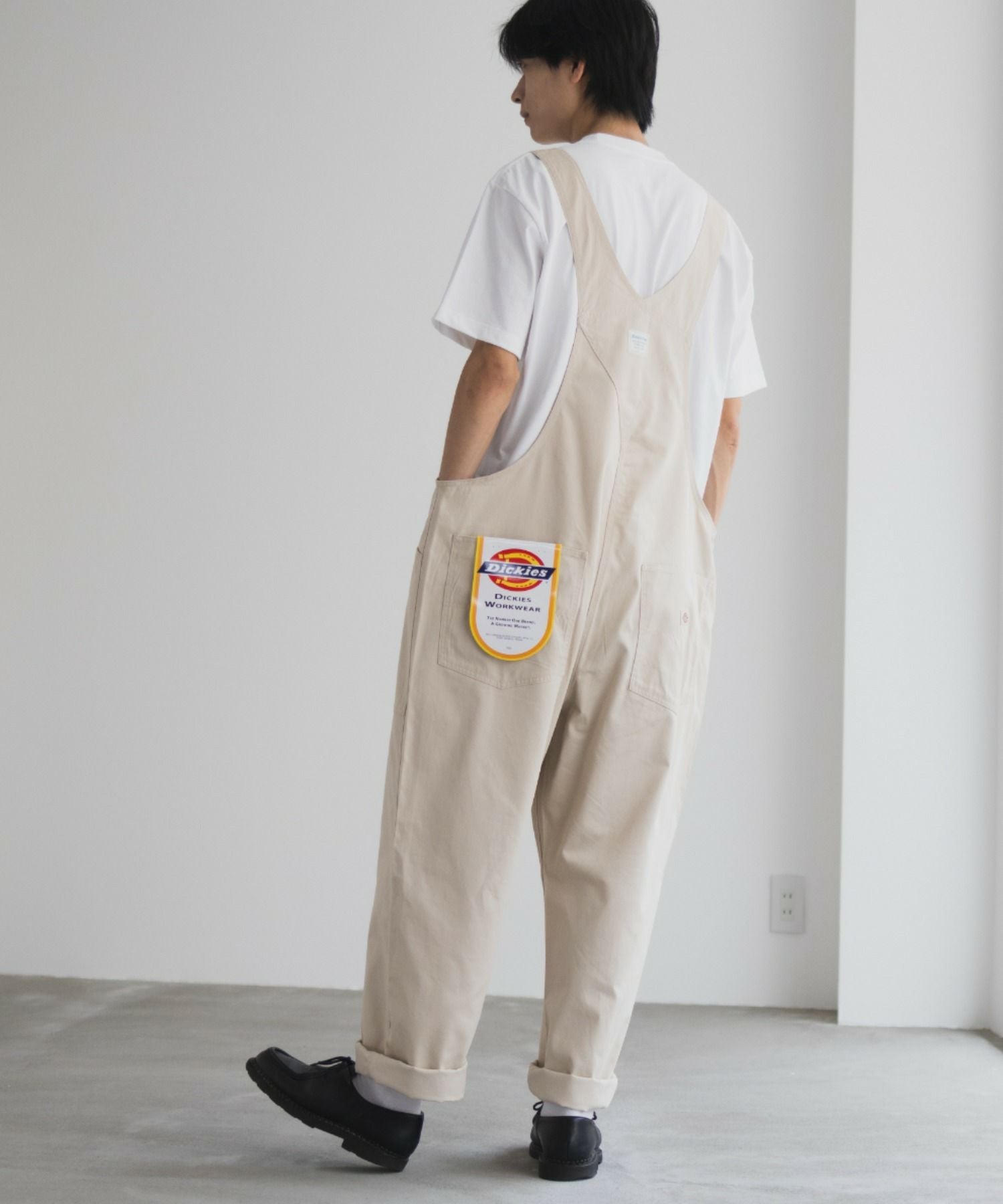 Dickies ジップオーバーオール メンズ