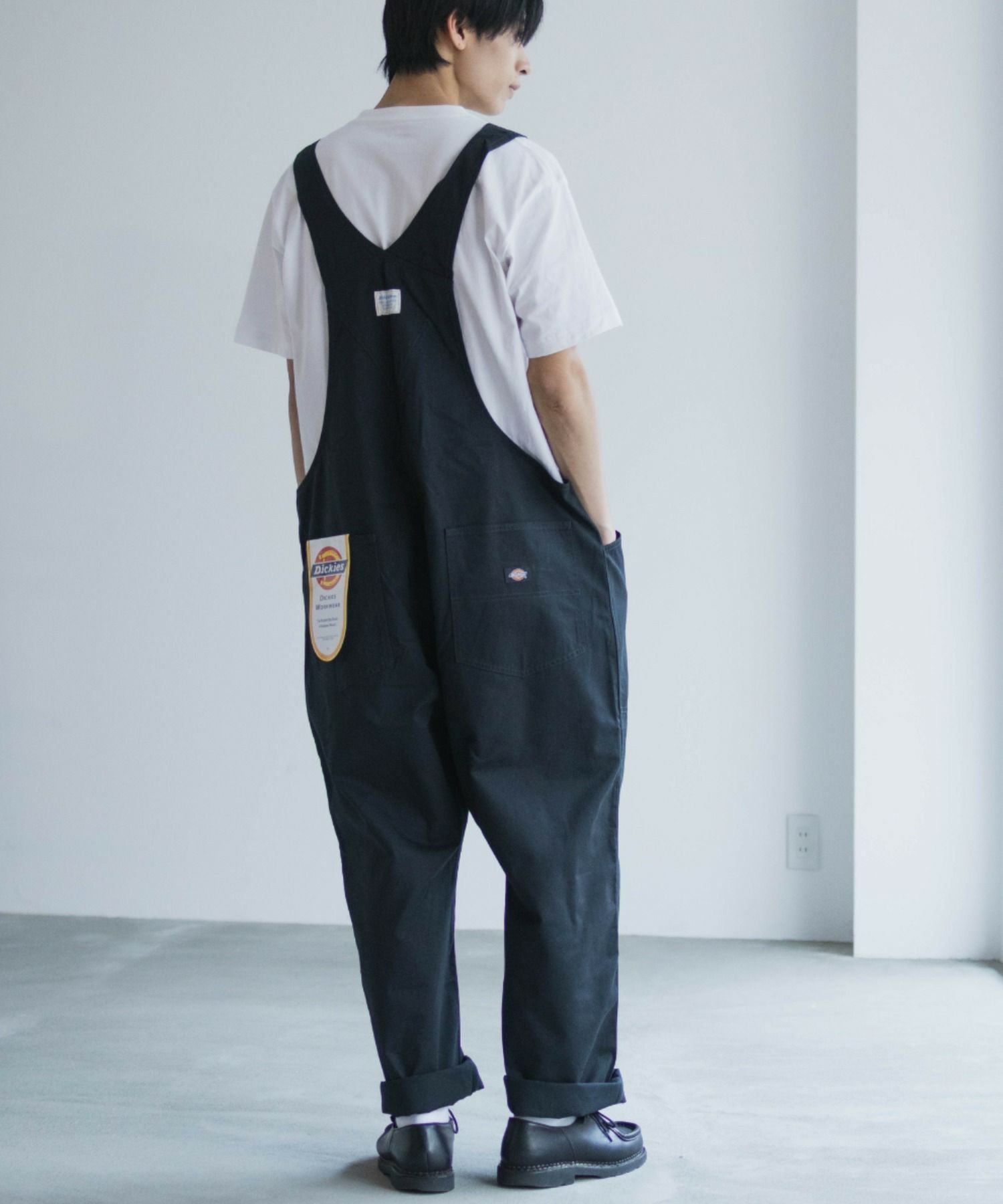 Dickies ジップオーバーオール メンズ