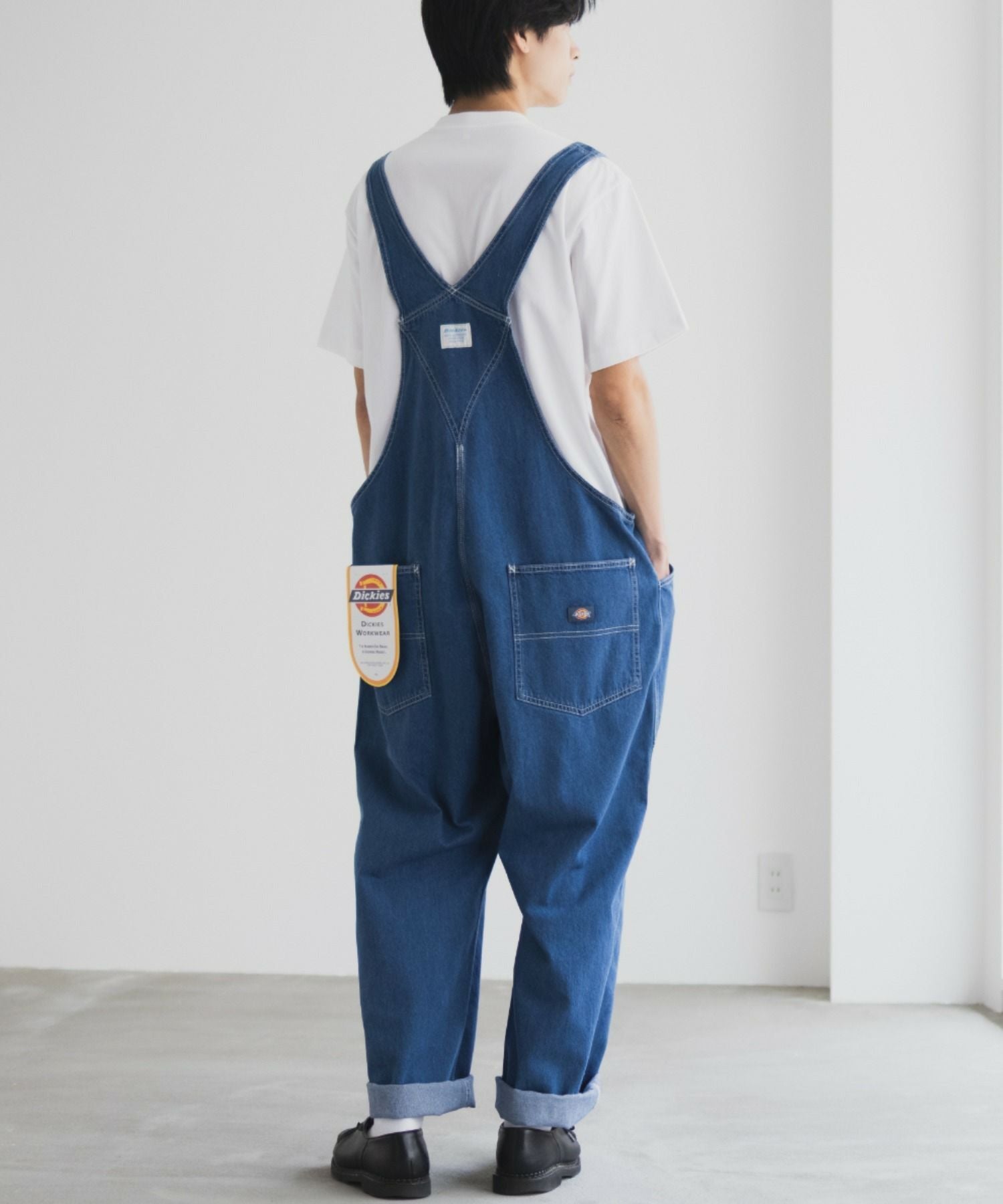 Dickies ジップオーバーオール メンズ