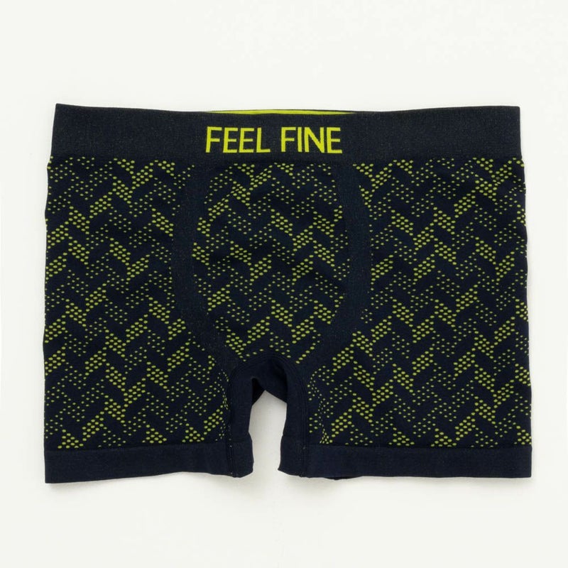 NAVY  へリンボン成型ボクサーパンツ メンズ メール便 対応商品商品画像-1