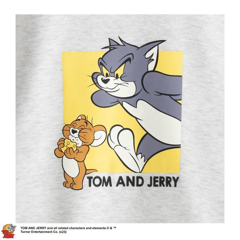 [期間限定価格]Tom and Jerry 裏起毛トレーナー レディース商品画像-11