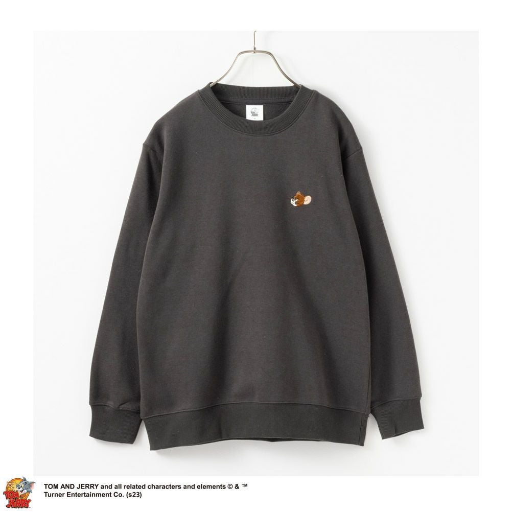 Tom and Jerry 裏起毛トレーナー レディース