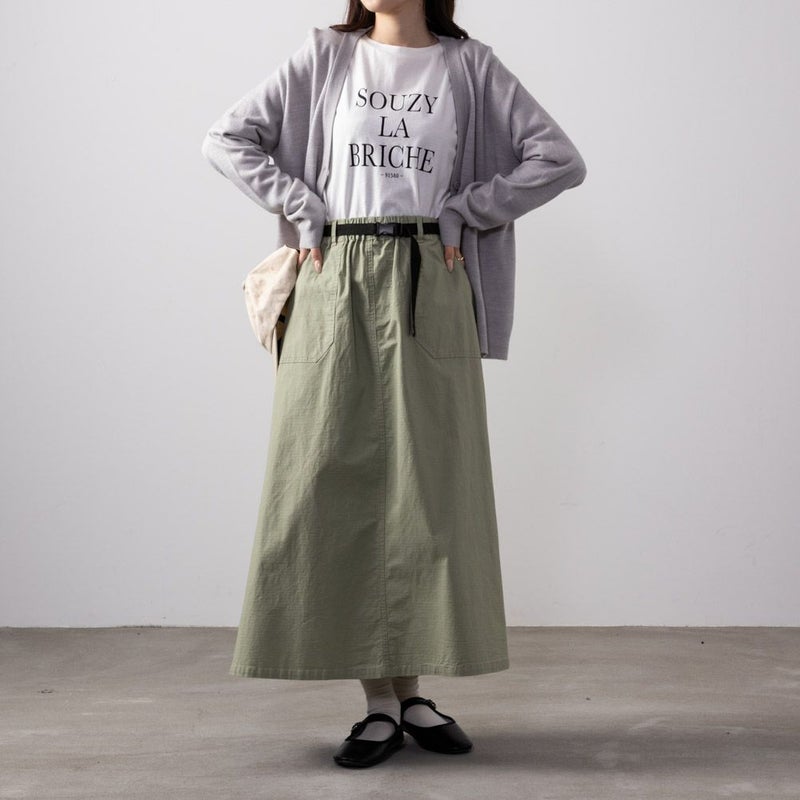 LOGOS PARK ストレッチスカート レディース商品画像-4