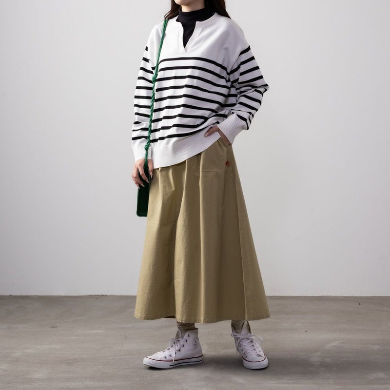 LOGOS PARK  ストレッチスカート レディース商品画像-8