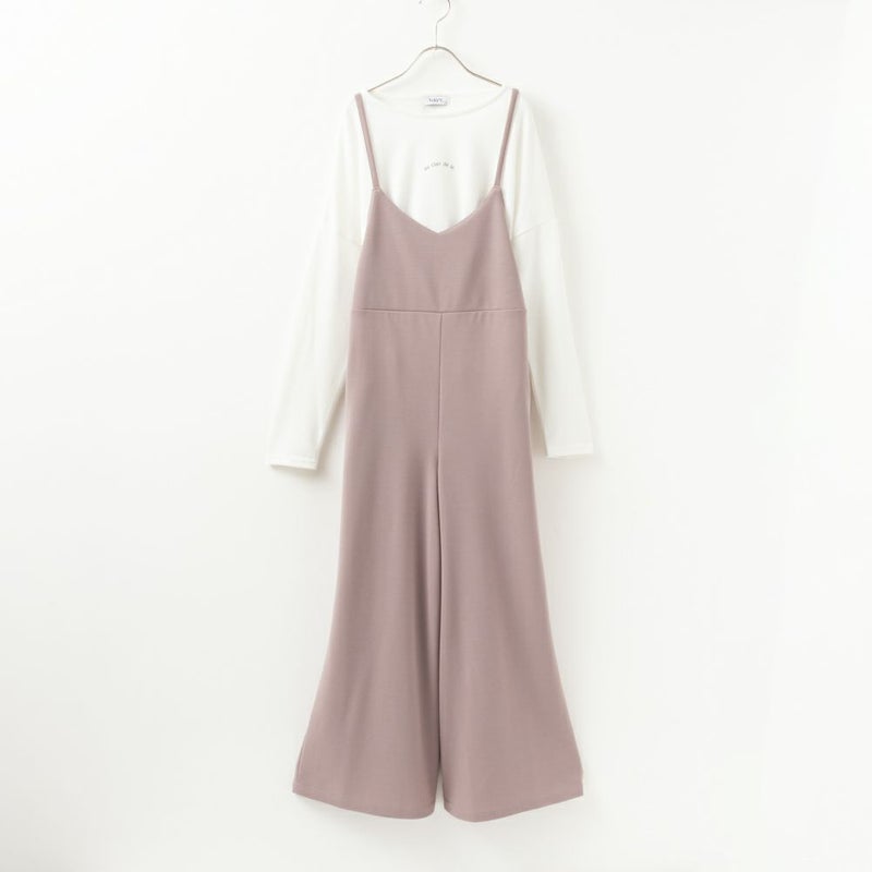 NAVY サロペットアンサンブル キッズ商品画像-1