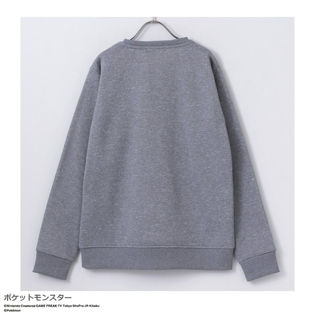 ポケットモンスター 裏起毛プリントトレーナー キッズ