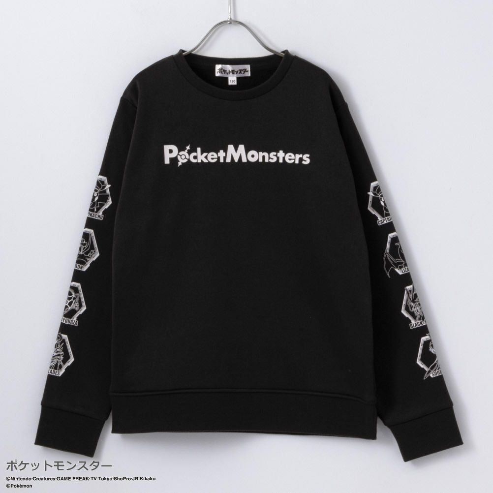 ポケットモンスター 裏起毛プリントトレーナー キッズ