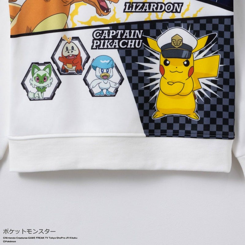 ポケットモンスター 裏起毛プリントトレーナー キッズ商品画像-13