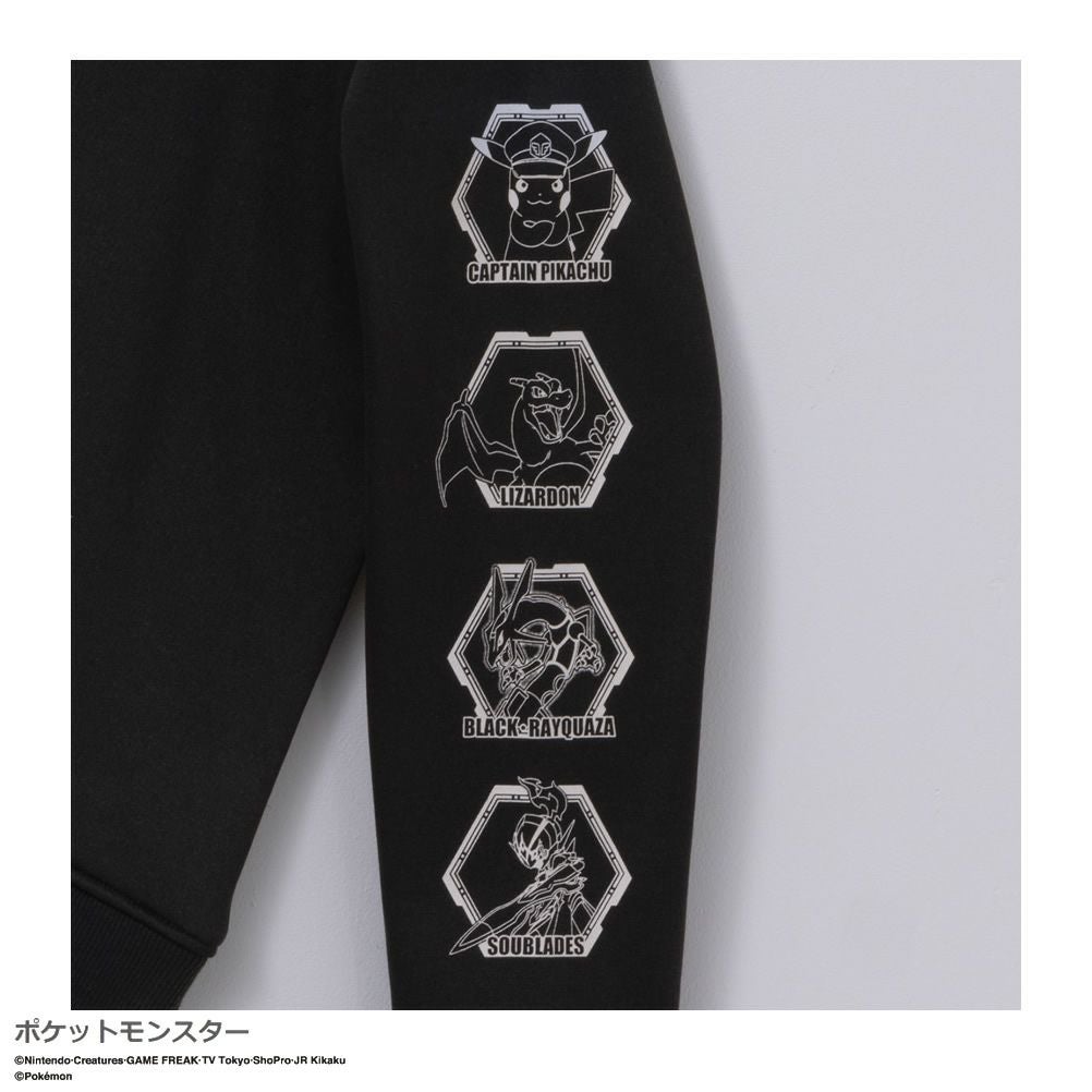 ポケットモンスター 裏起毛プリントトレーナー キッズ