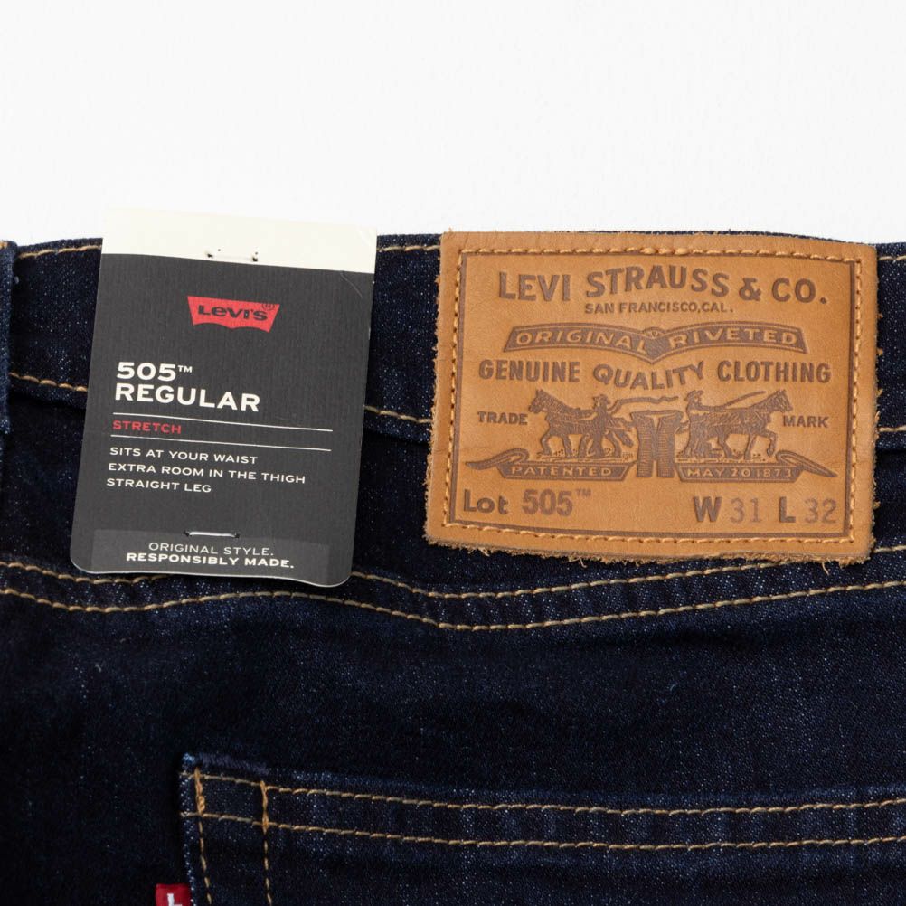 Levi's 505(TM) リラックスフィット ストレートデニムパンツ メンズ
