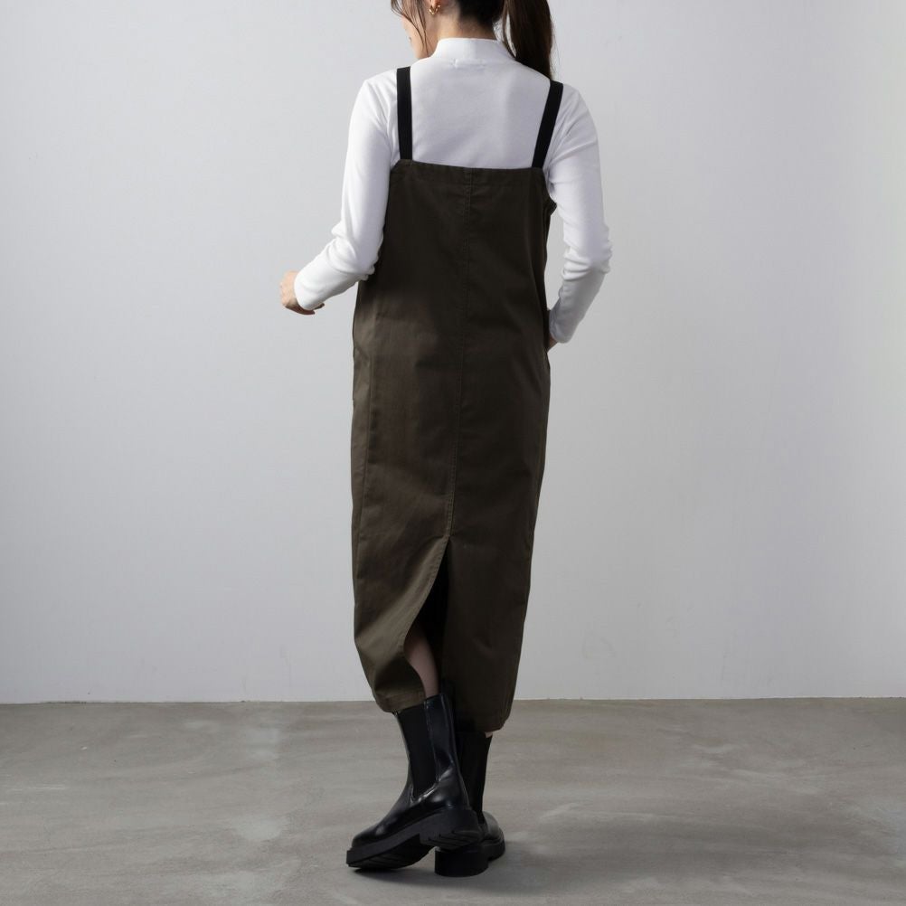 NAVY カーゴジャンパースカート レディース