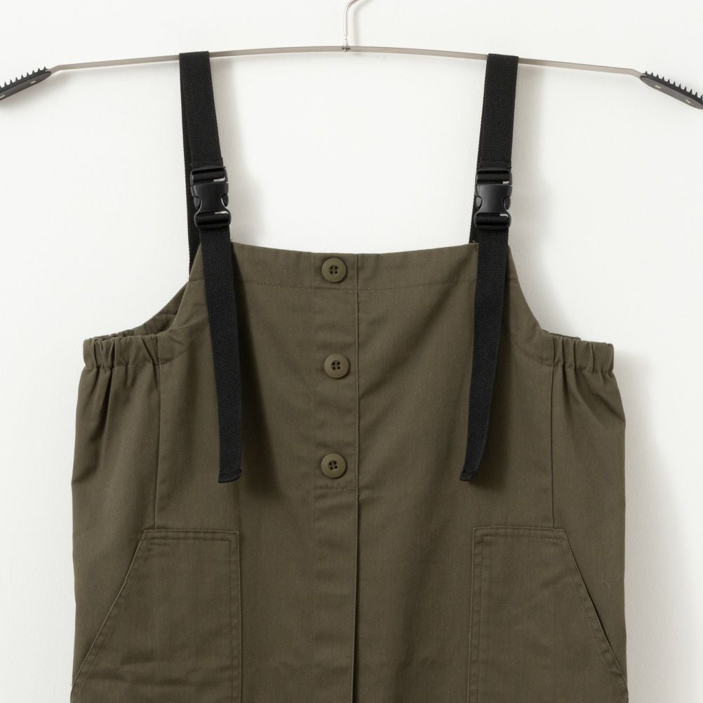 NAVY カーゴジャンパースカート レディース