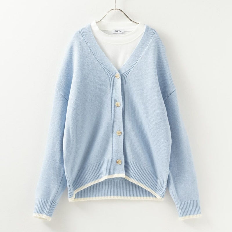 NAVY ニットカーディガンアンサンブル キッズ商品画像-8