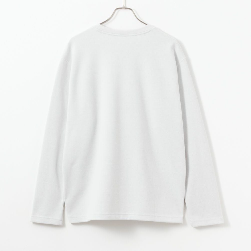 NAVY ダブルフェイスロングスリーブTシャツ メンズ