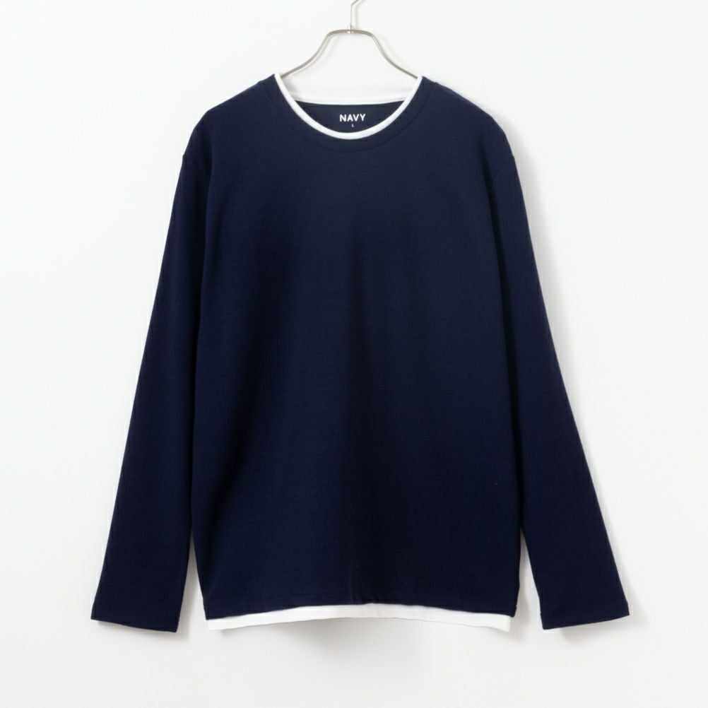 Naptime フェイクレイヤード ロングtシャツ Nissy Naptime フェイクレイヤードLONG T-SHIRTS 【公式通販】